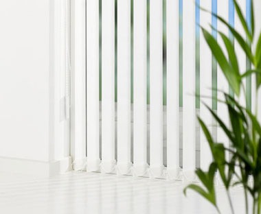 Vertical blinds for homes or offices