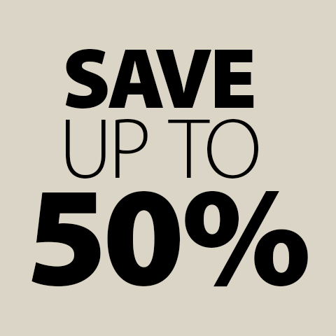 Save up to 50%