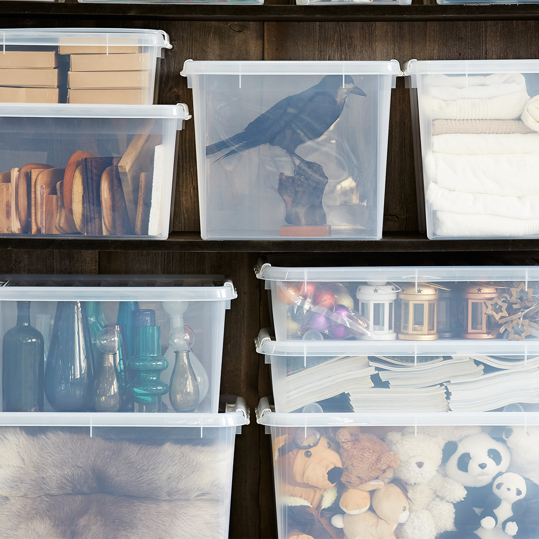 SAVE 20-50% ON ALL PLASTIC STORAGE* 