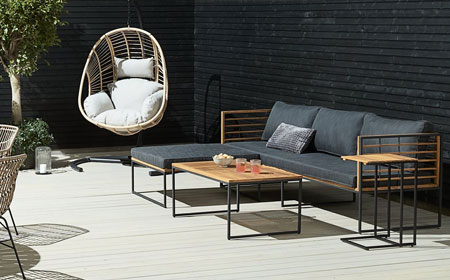 Patio and balcony décor with a rooftop feeling 
