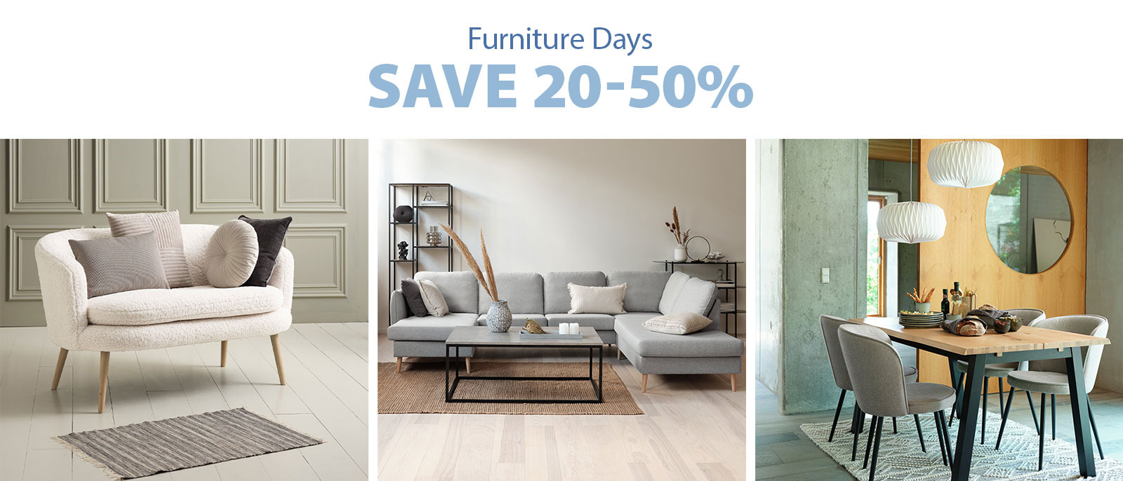 Furniture Days - Save up to 50%