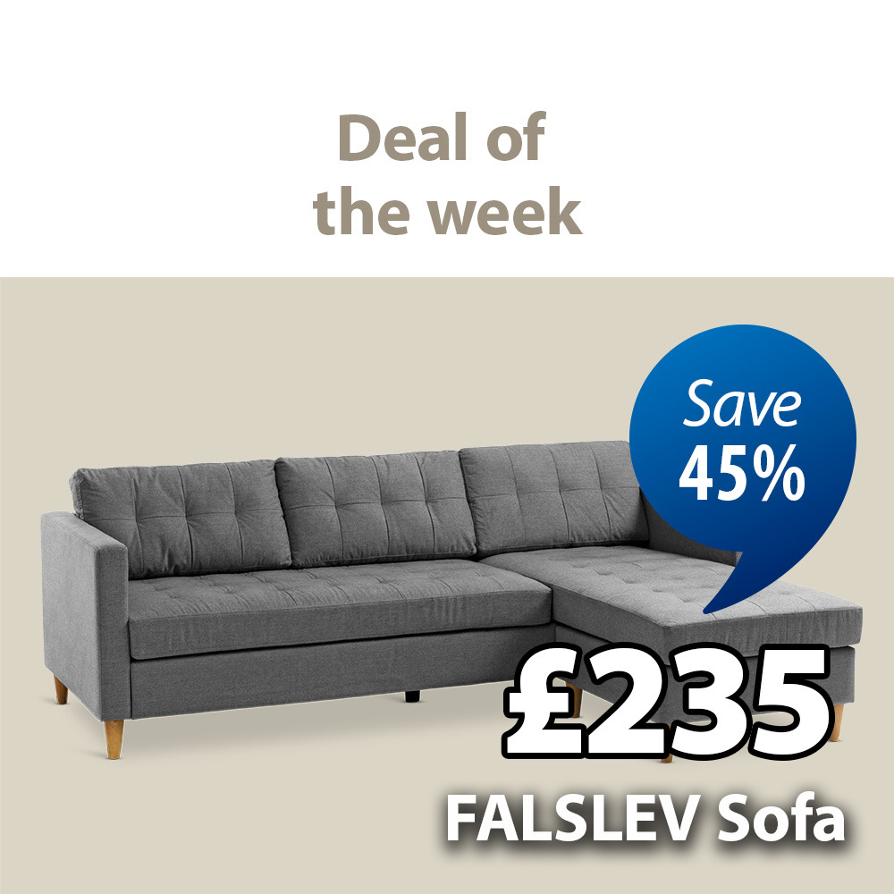 Deal of the week | Falslev sofa | Save 45% 