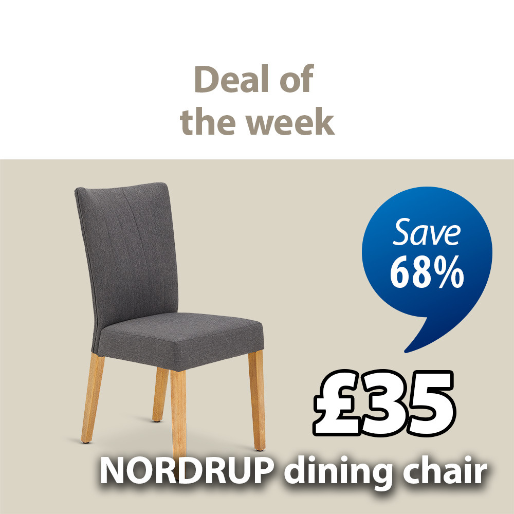 Deal of the week | Nordrup dining chair | Save 68% 