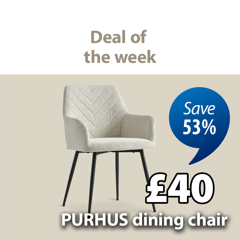 Deal of the week | Purhus dining chair | Save 53% 