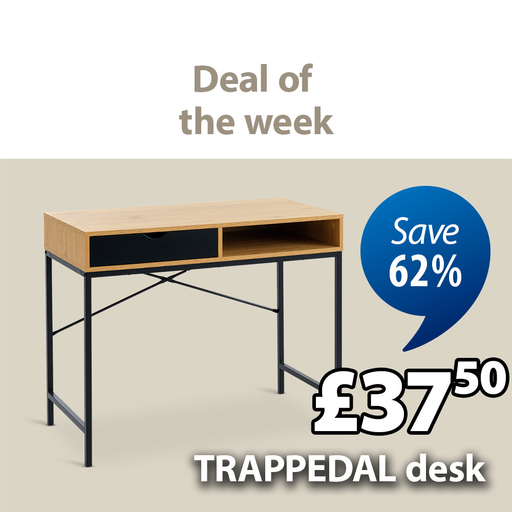Deal of the week | Trappedal desk | Save 62% 