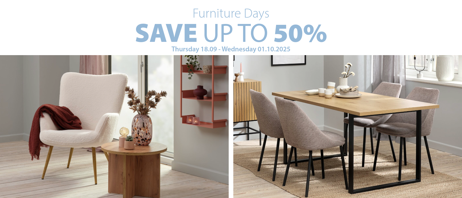 Furniture Days Banner