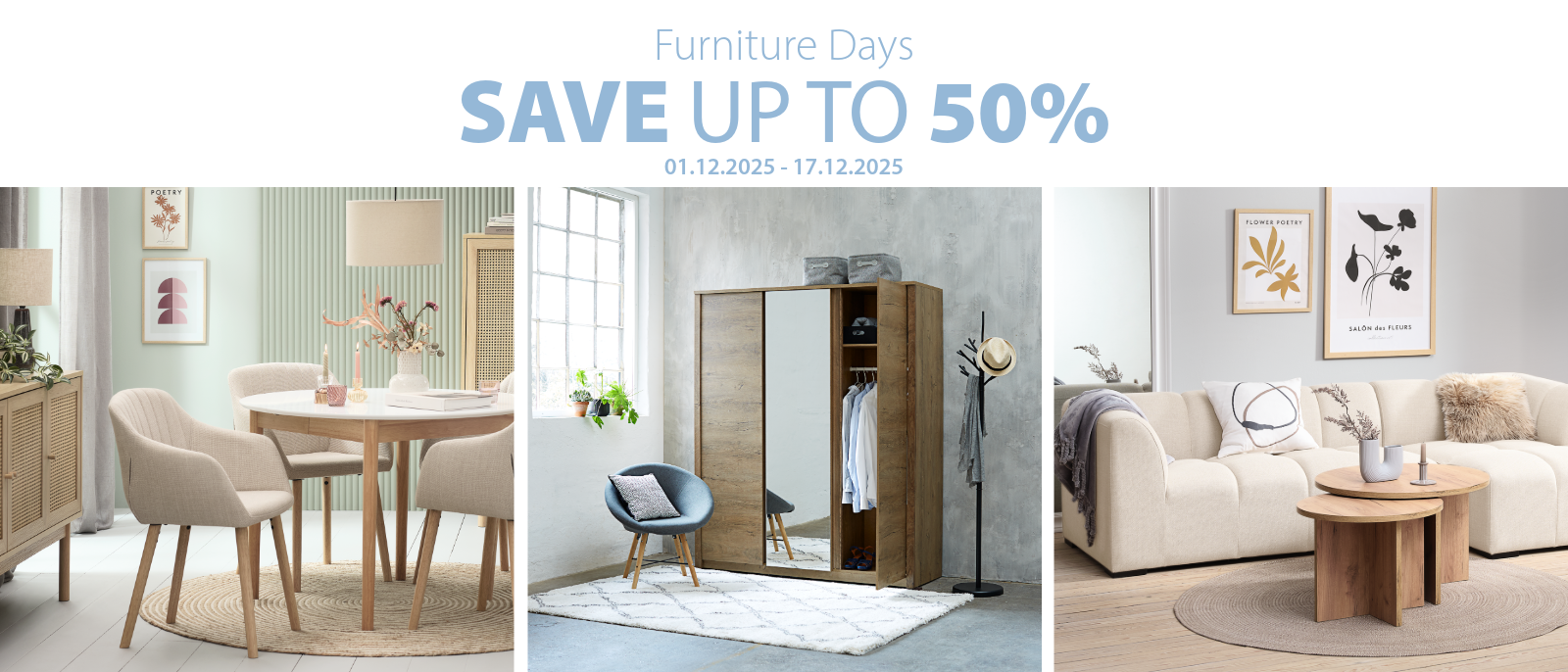 Furniture Days | Save up to 50%
