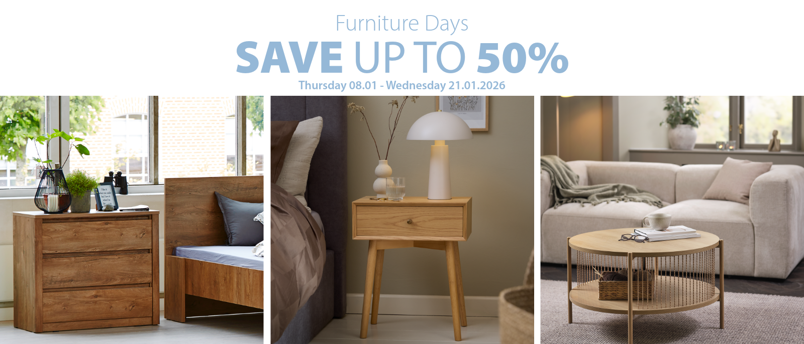 Furniture Days | Save up to 50%