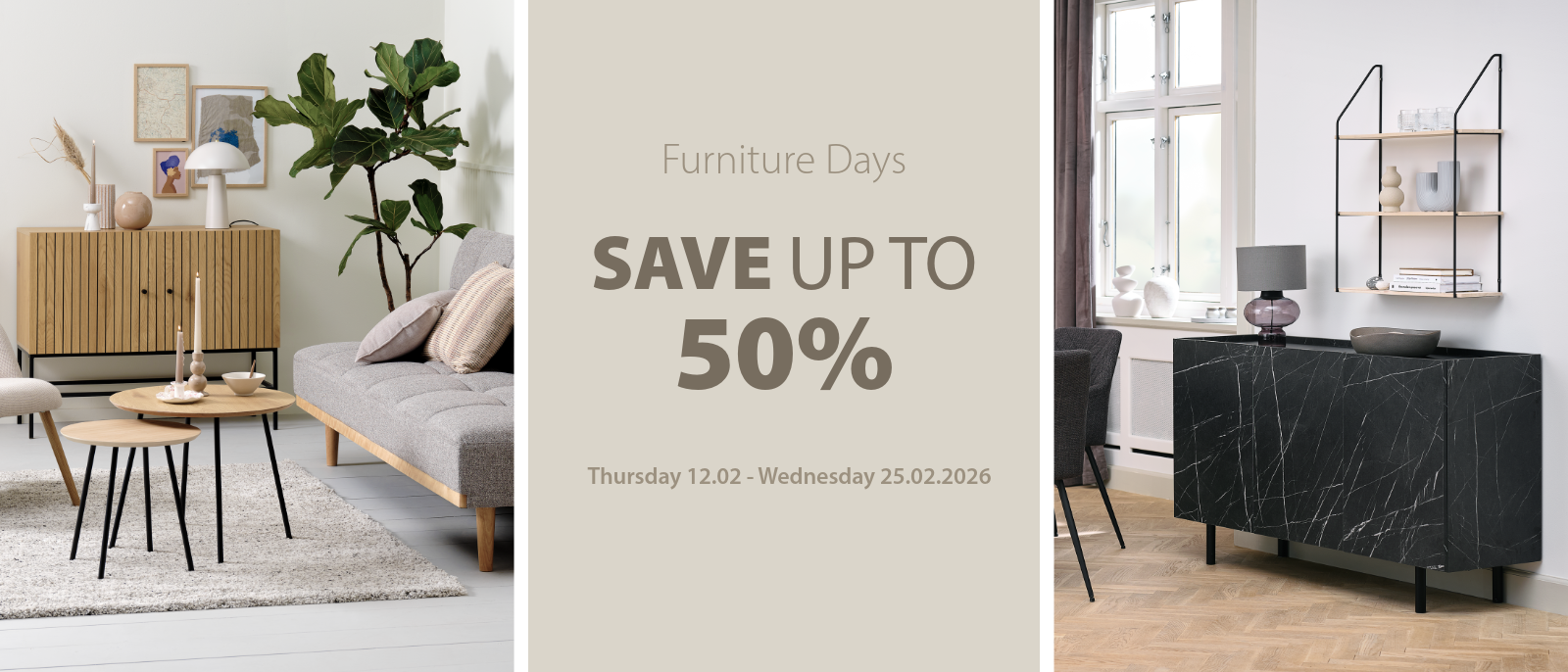 Furniture Days | Save up to 50%