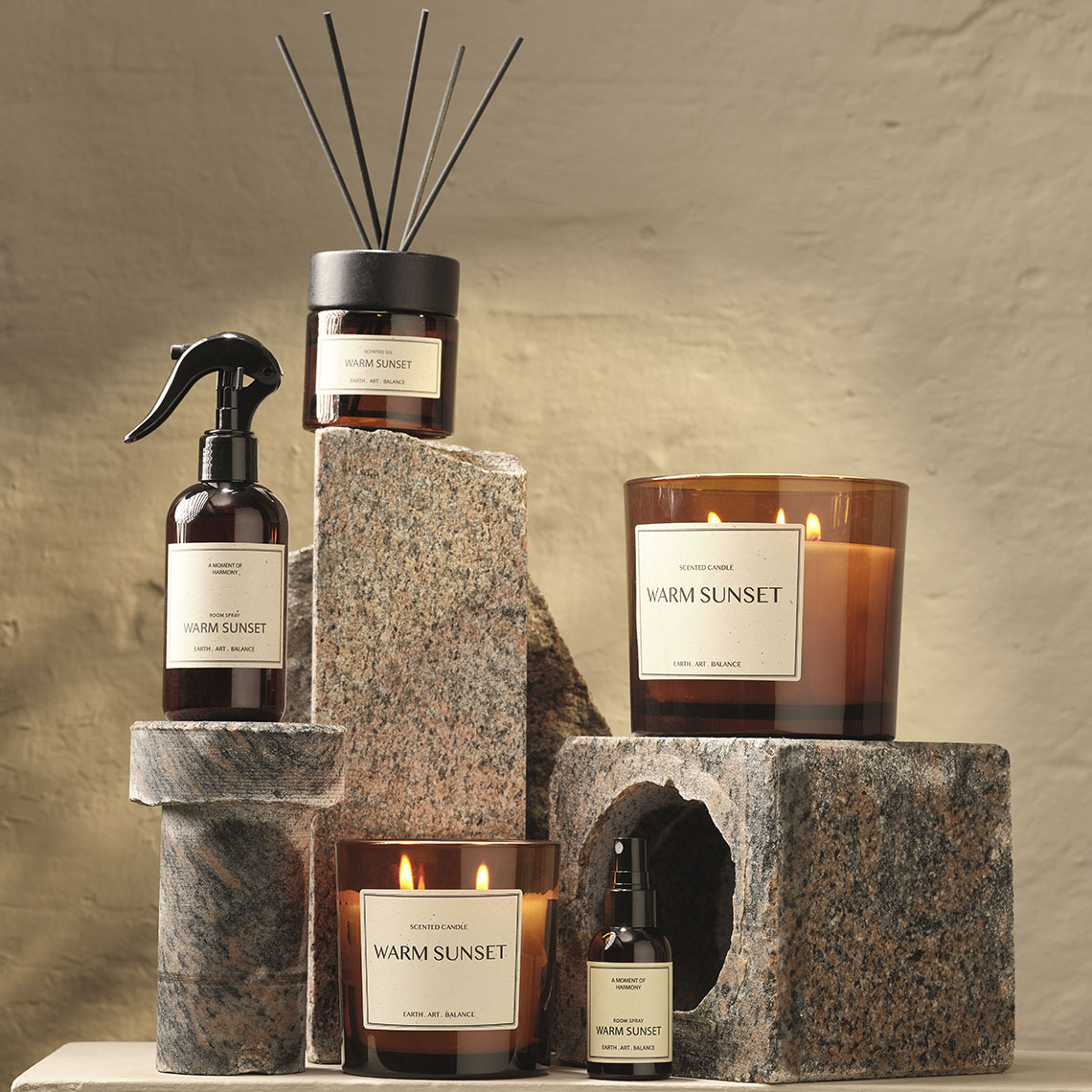 BASTIAN room sprays, scented candles and reed diffuser Scented candles, room sprays and reed diffuser