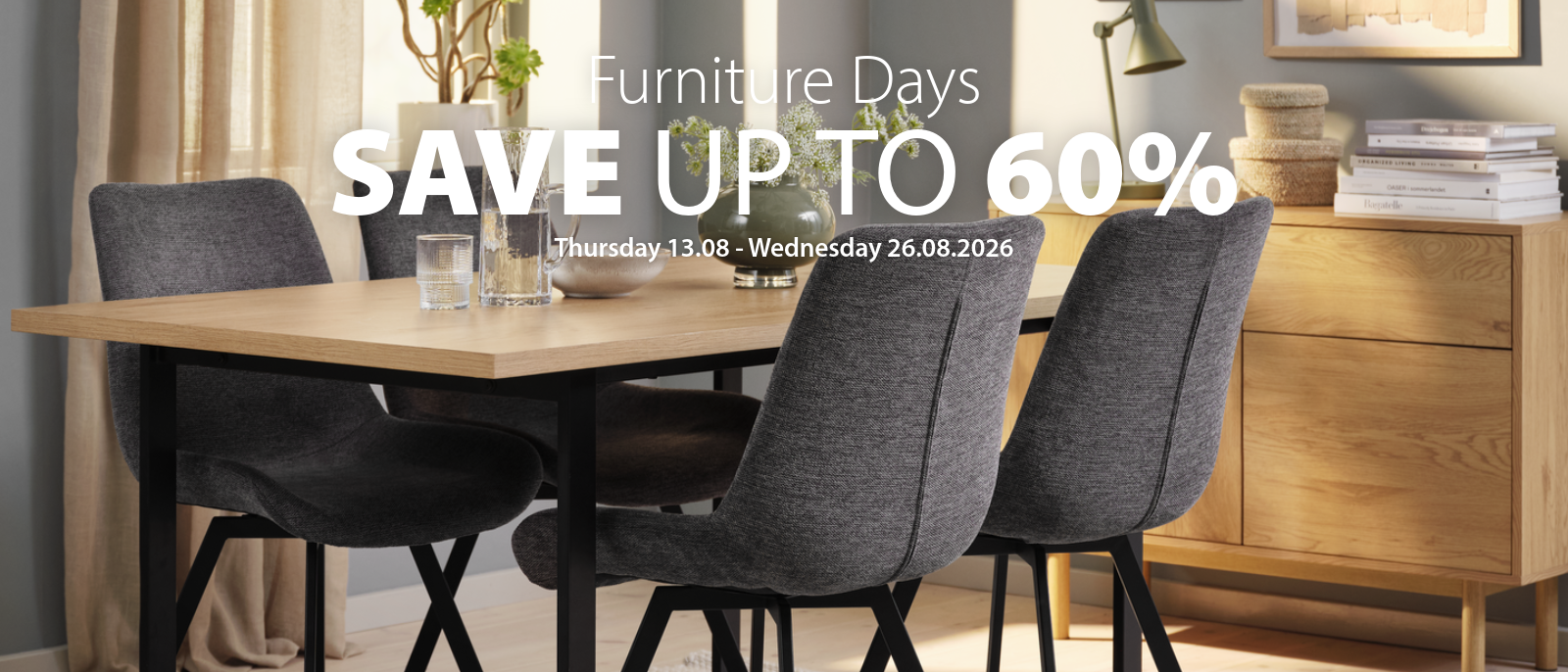 Furniture Days | Save up to 60% Furniture Days | Save up to 60%