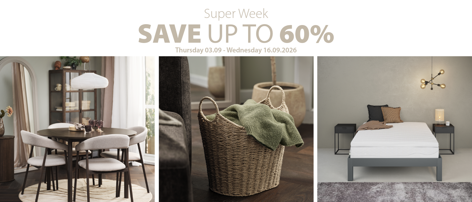 Super Week | Save up to 60%