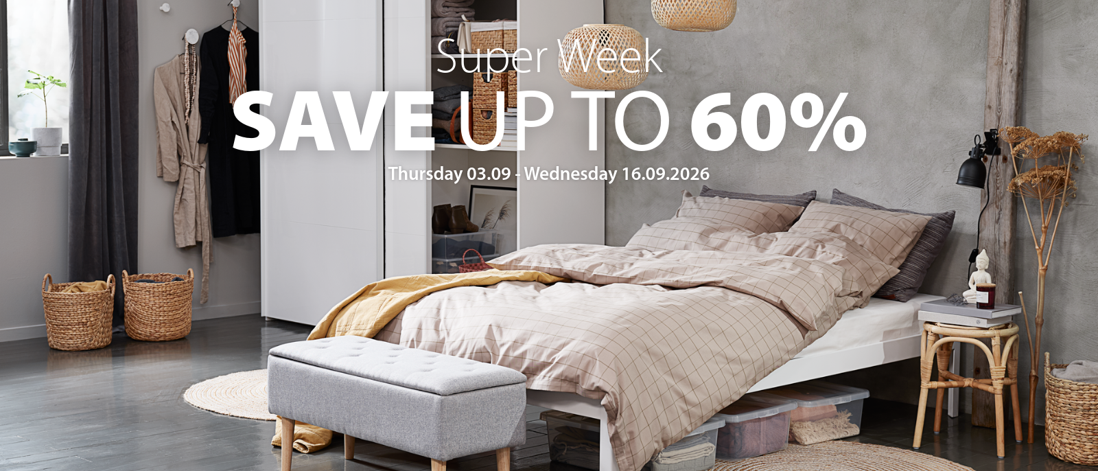 Super Week | Save up to 60%