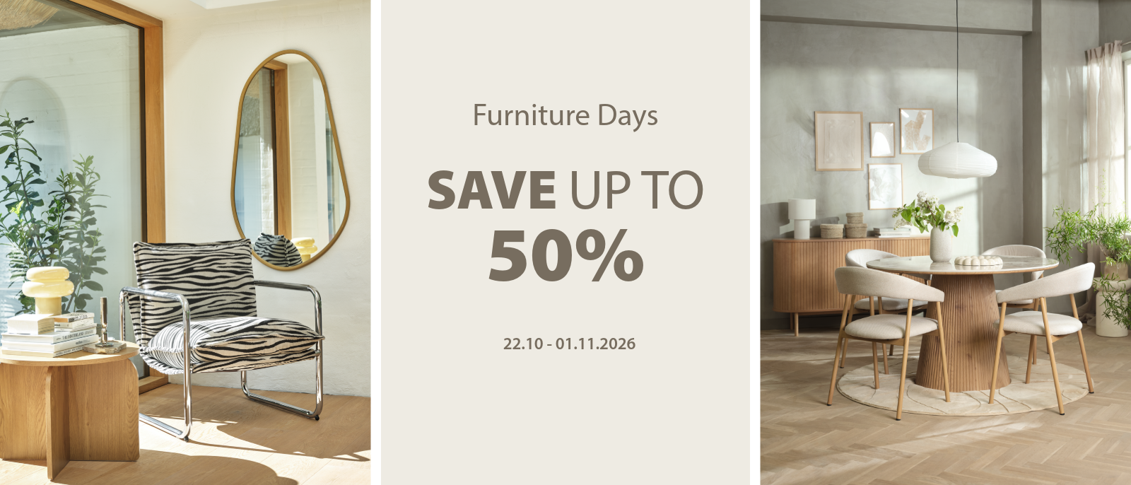 Furniture days | Save up to 50%