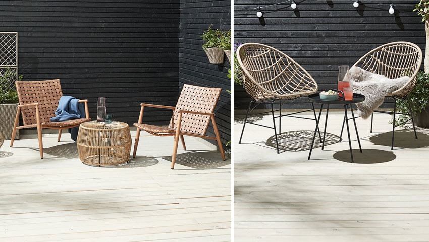 Jysk rattan 2025 garden furniture