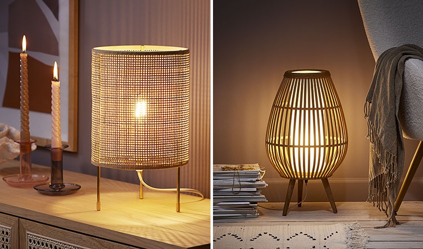 Jysk store table lamps