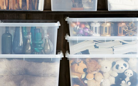 Avoid clutter - toy storage ideas
