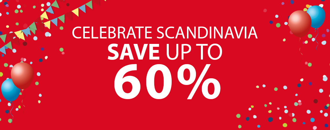 Celebrate Scandinavia Save up to 60% with JYSK